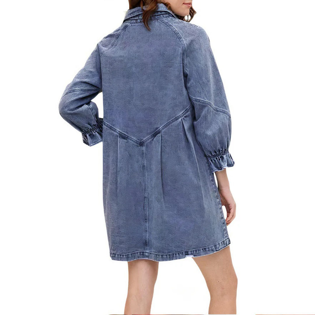 CAMBRIA - Stijlvolle zomer mini jurk