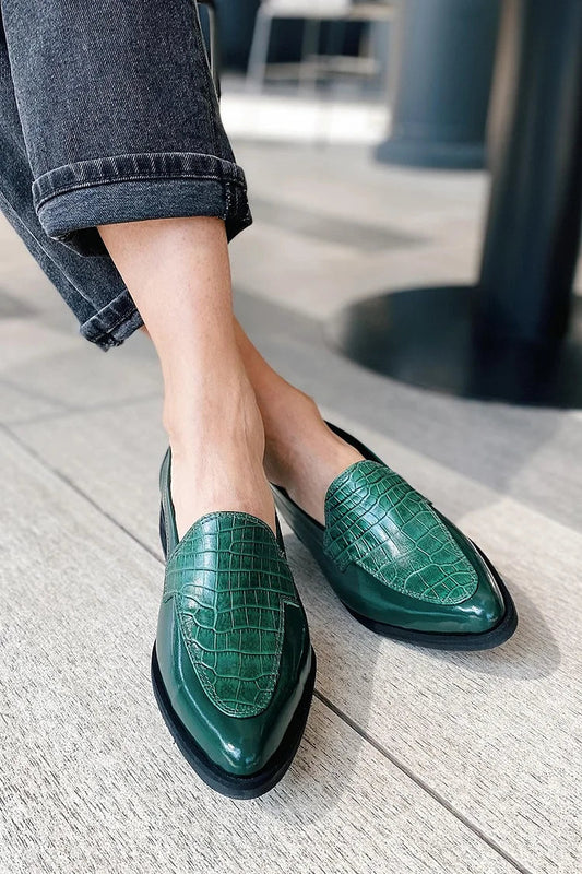 ANITA | ELEGANTE LOAFERS MET PATCHWORK