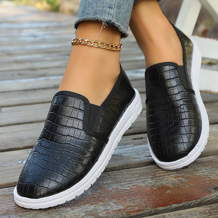 PETRA | STIJLVOLLE MOCASSINS MET RONDE NEUS