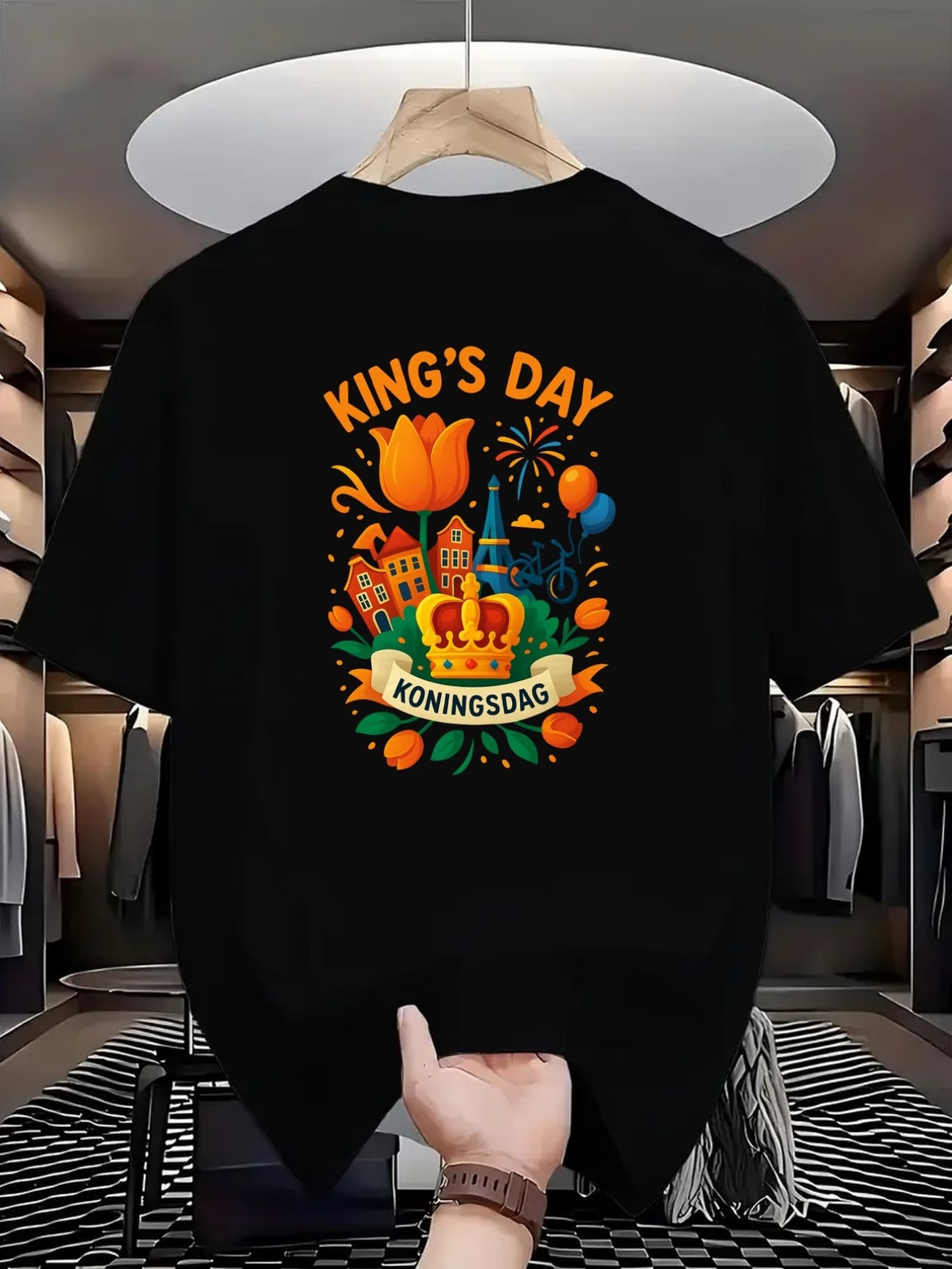 Jongman | King's Day Amsterdam Iconen T-Shirt