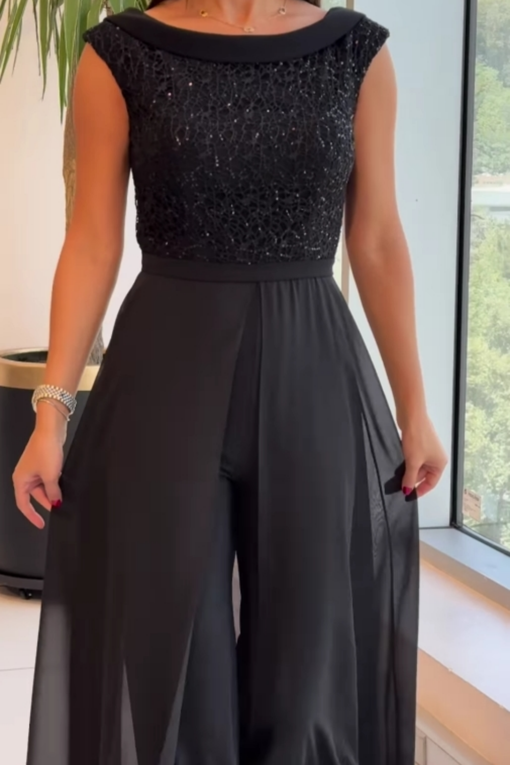Louna™ | Stijlvolle mouwloze jumpsuit