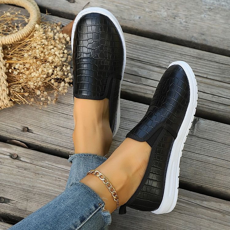 PETRA | STIJLVOLLE MOCASSINS MET RONDE NEUS