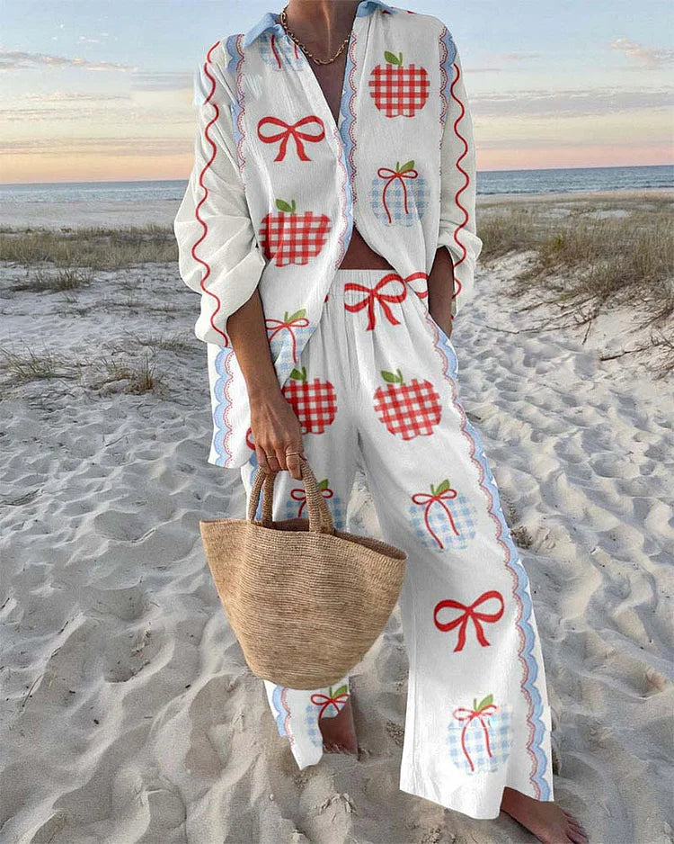 Apple Bow | Tweedelige Set