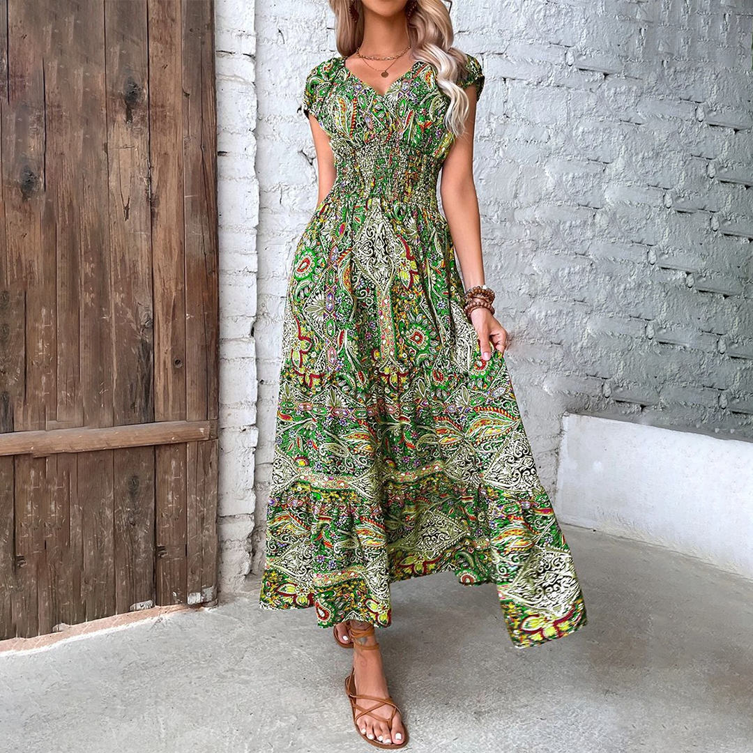 ELVIRA - Modieuze boho zomerjurk