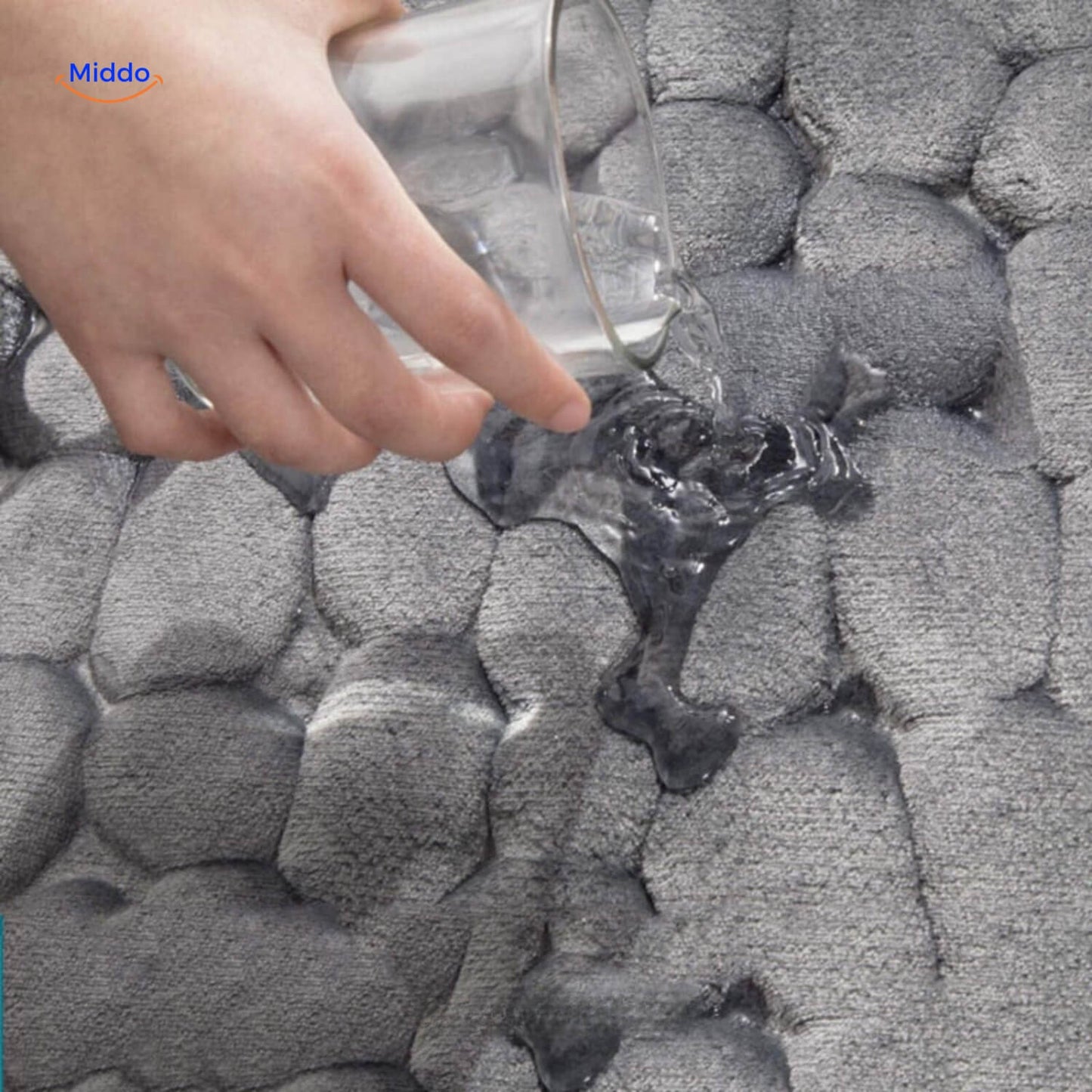 AquaMat™ Antislip Badmat | Veiligheid en Comfort voor Jouw Badkamer