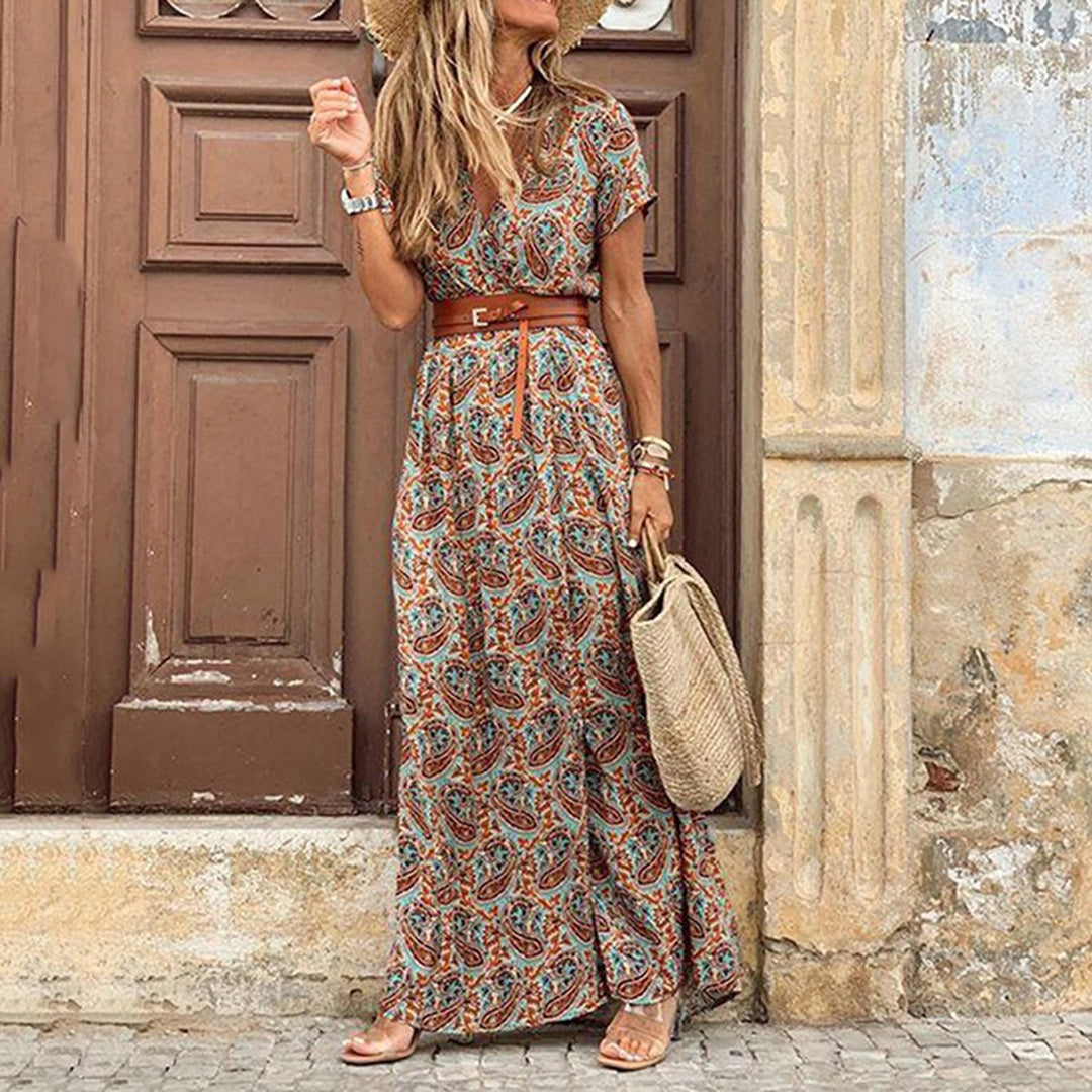 AGNES - Stijlvolle en elegante boho zomerjurk