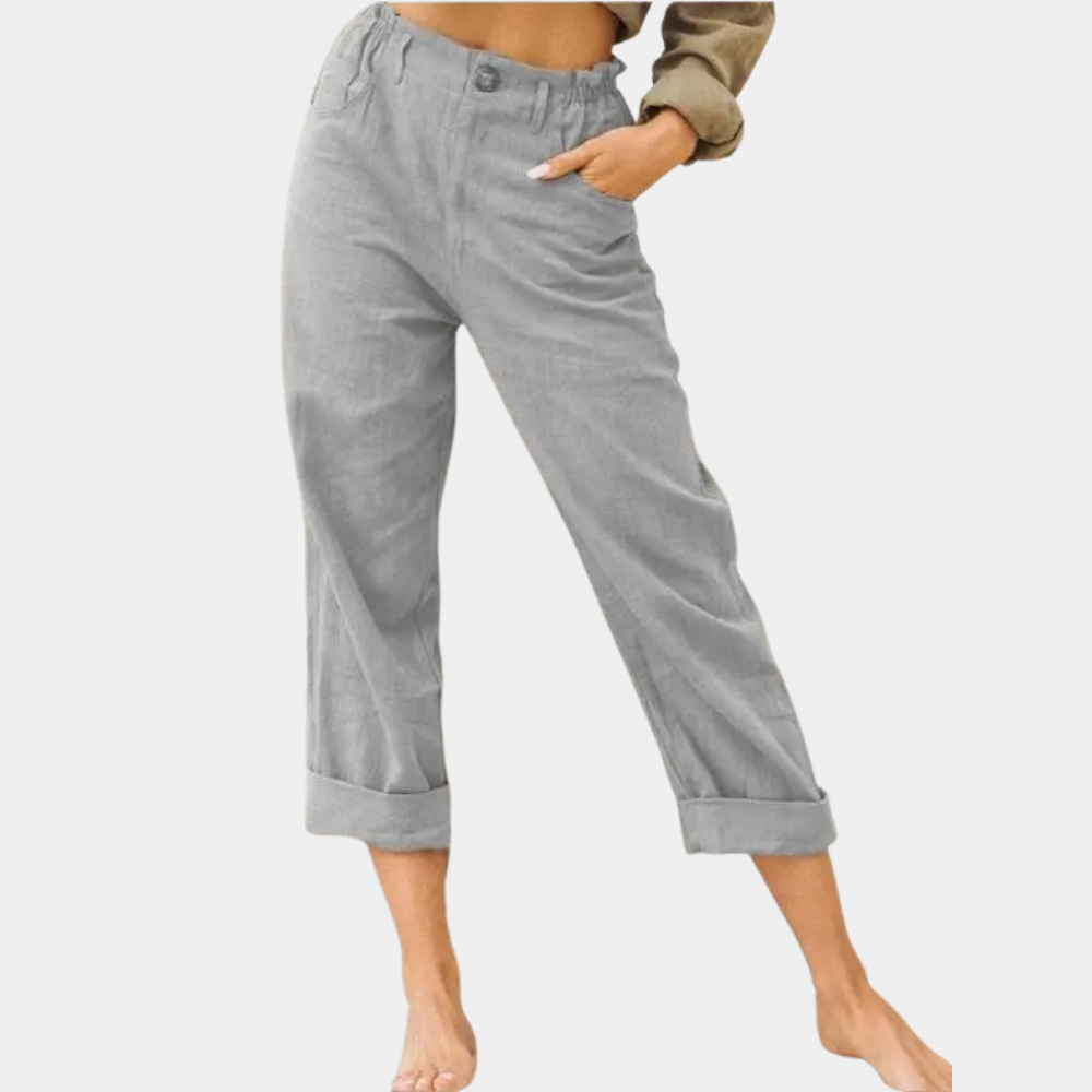 Alisa - Luchtige zomerse casual damesbroek
