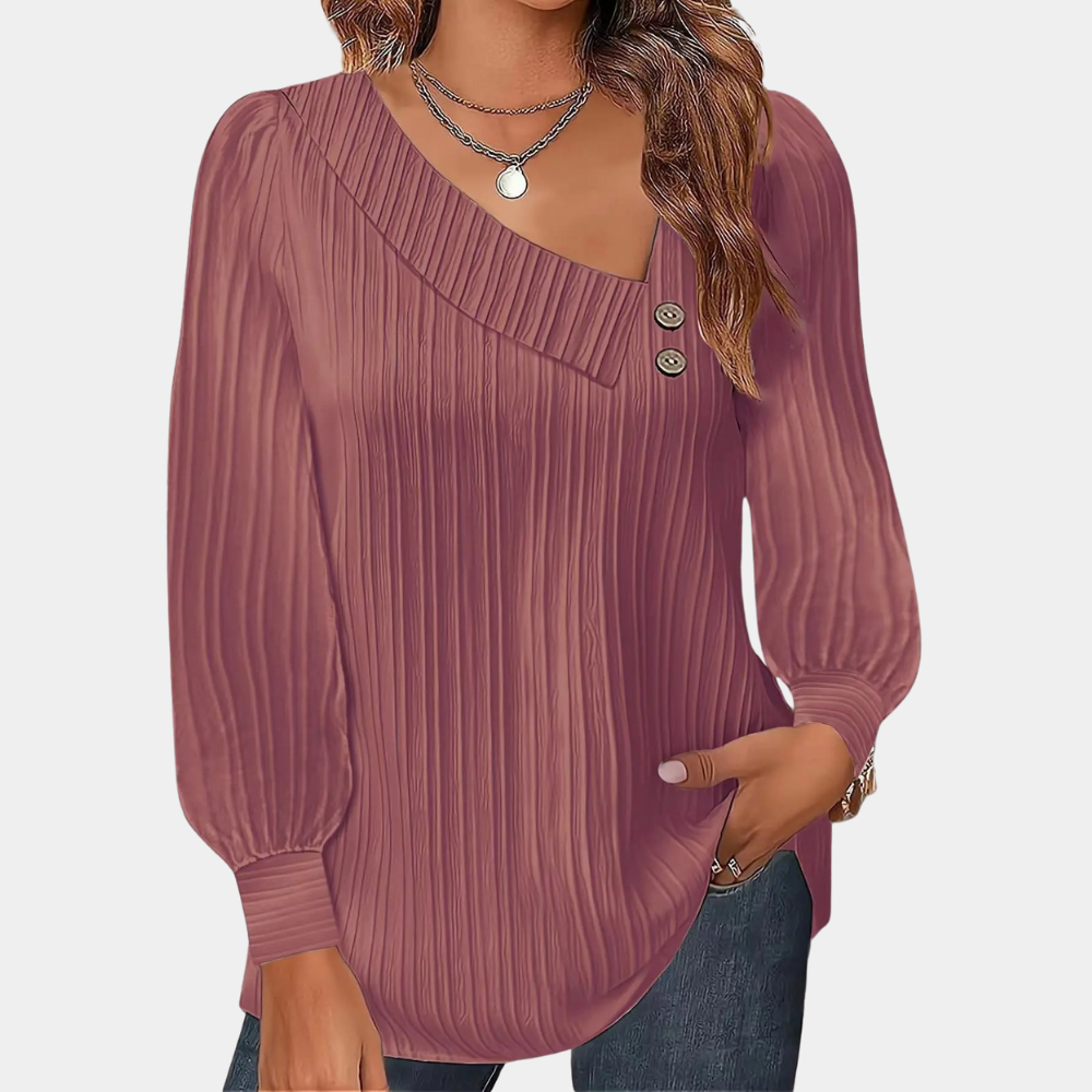 Leonie - Stijlvolle damesblouse voor de zomer