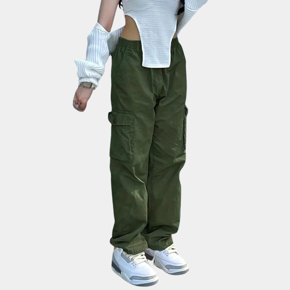 Carina - Luchtige casual cargobroek voor dames, perfect voor de zomer