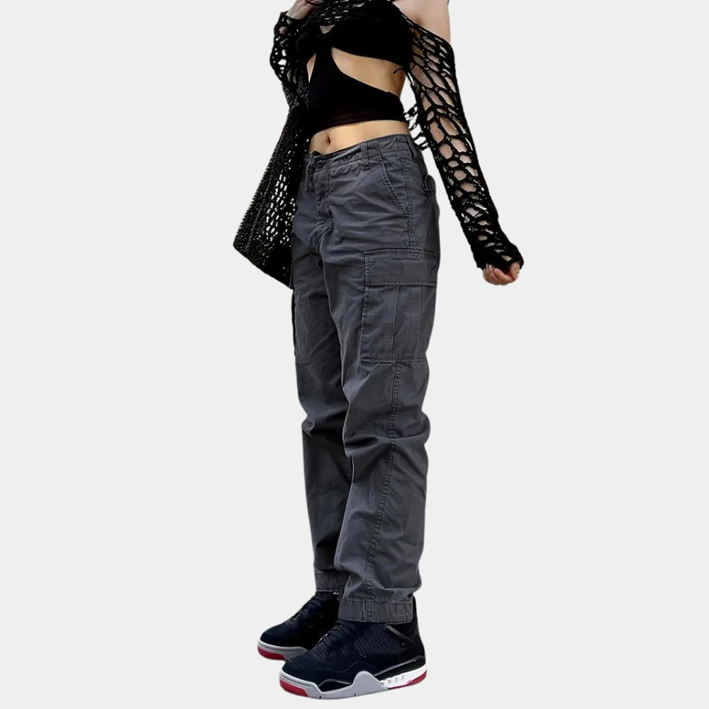 Carina - Luchtige casual cargobroek voor dames, perfect voor de zomer