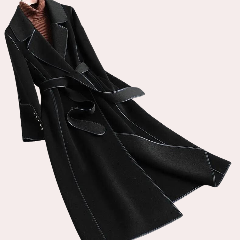 Elegante lange damesjas voor de zomer