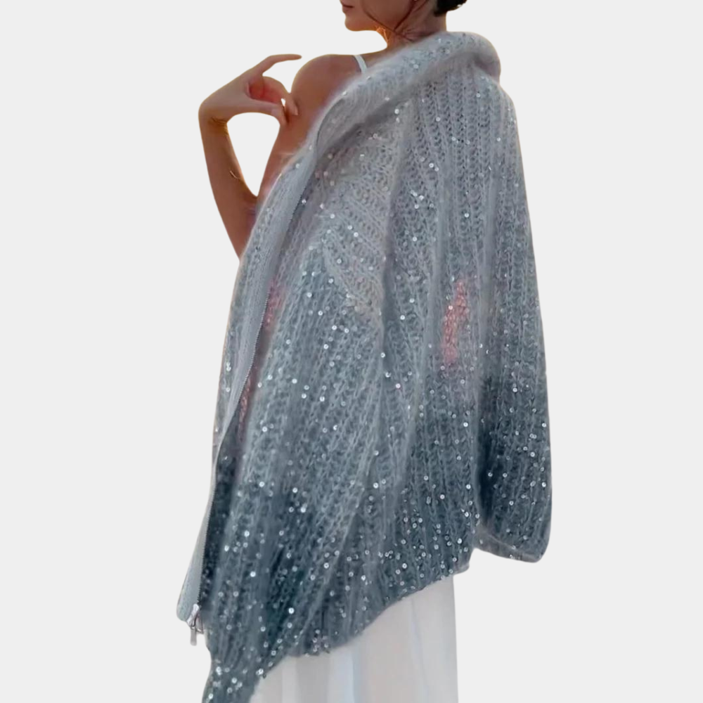 Elegante damestrui met pailletten voor de zomer