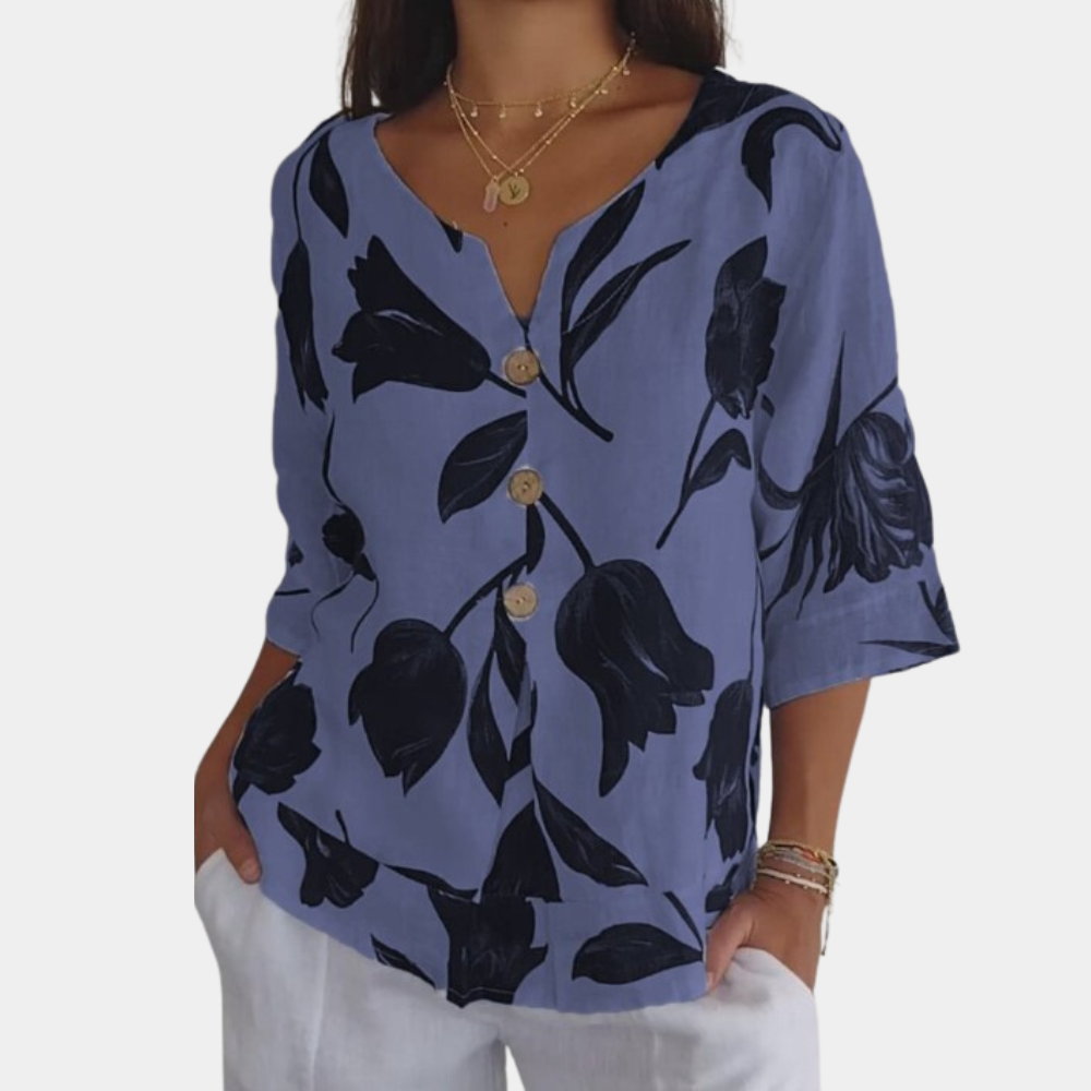 Annabelle - Chique Sereniteit Zomerse Dames Top