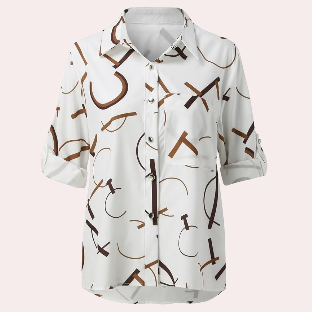 Freida - Chic damesblouse voor de zomer