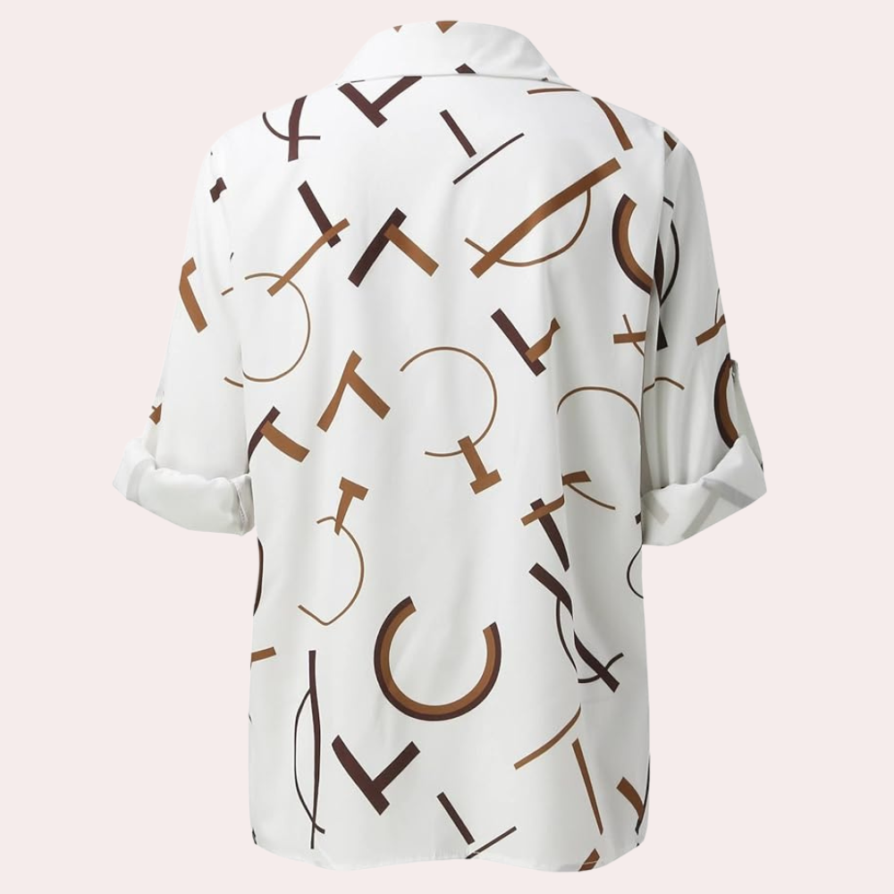 Freida - Chic damesblouse voor de zomer