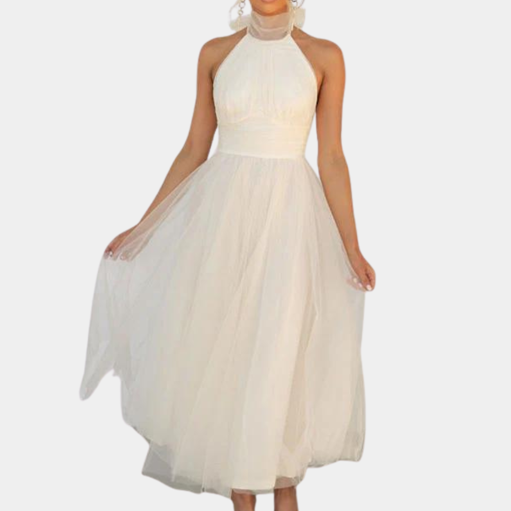 Aria - Elegante en comfortabele lange damesjurk voor de zomer