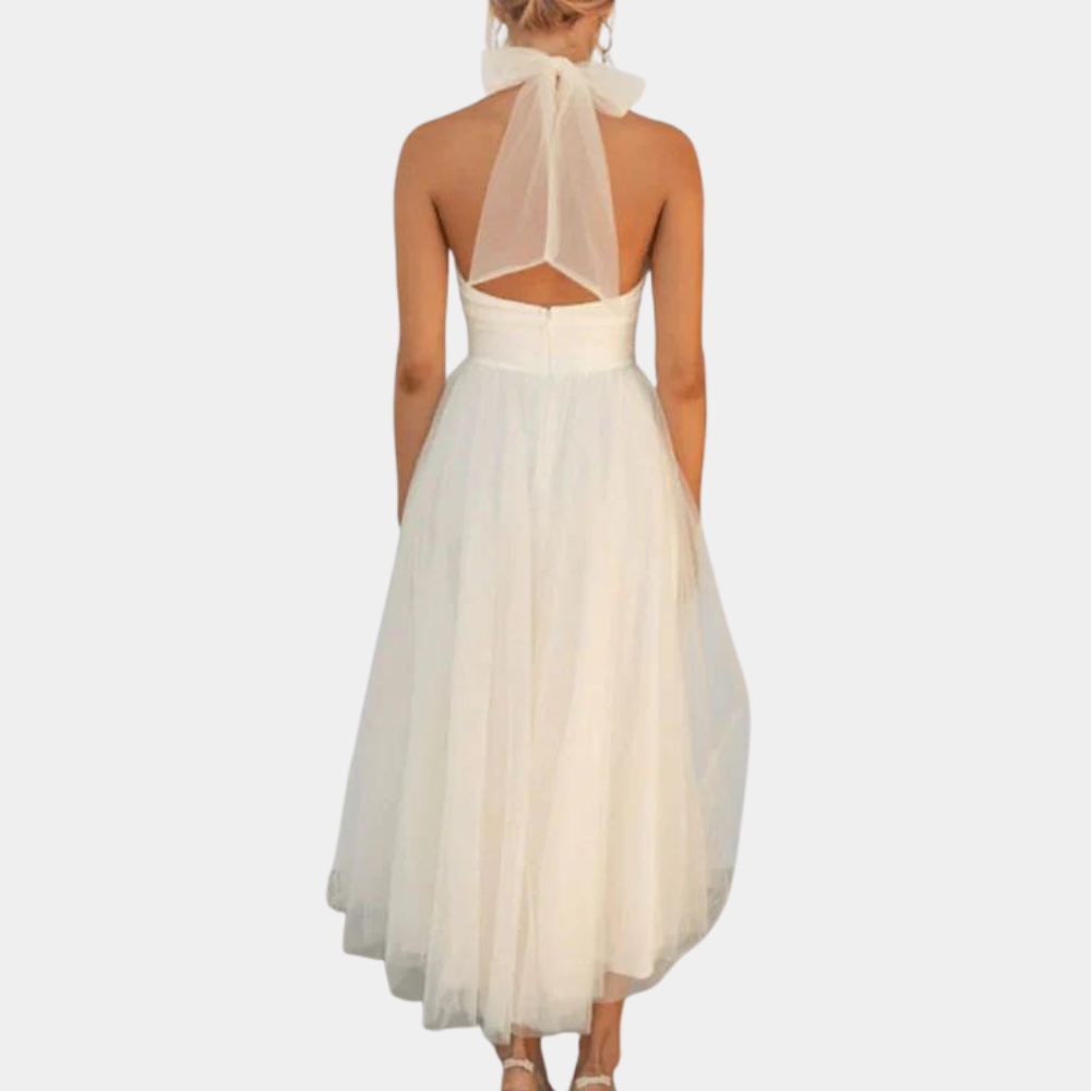 Aria - Elegante en comfortabele lange damesjurk voor de zomer