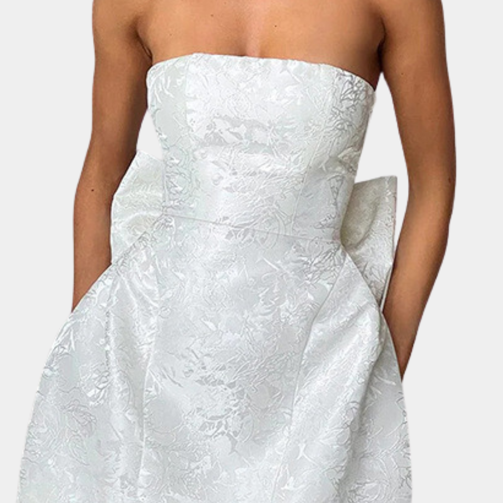Amelia - Elegante strapless cocktailjurk voor dames - Perfect voor de Zomerfeesten