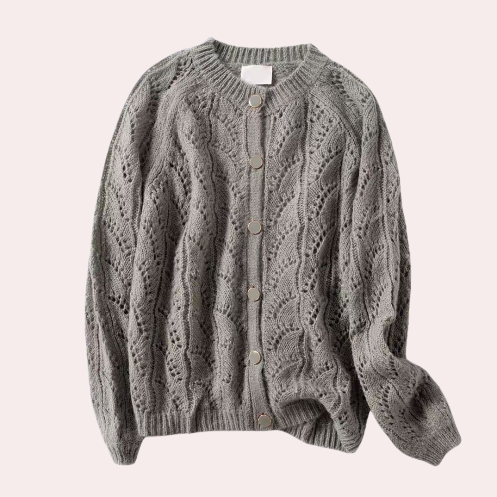 Delfina - Comfortabel en stijlvol gebreid dames vest voor de zomer