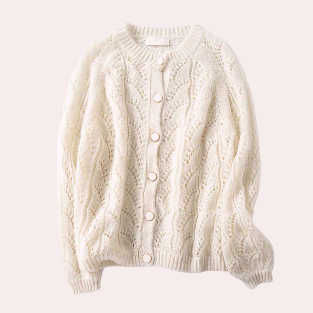Delfina - Comfortabel en stijlvol gebreid dames vest voor de zomer