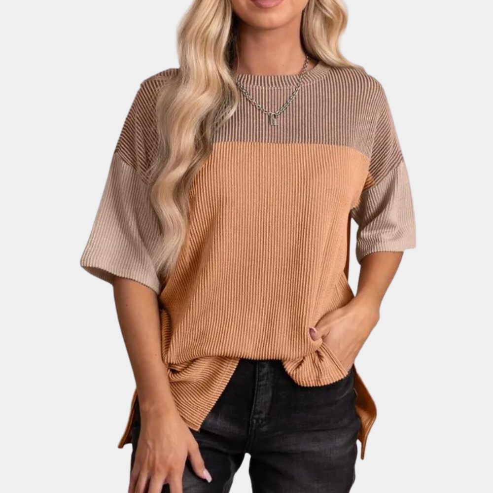 Vanna - Casual Los Fit Zomert-shirt voor Vrouwen