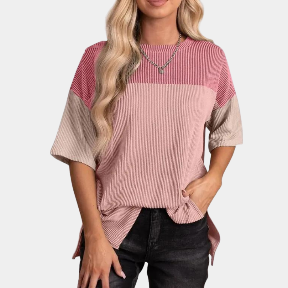 Vanna - Casual Los Fit Zomert-shirt voor Vrouwen