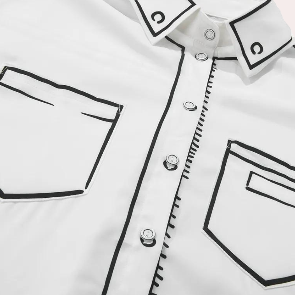 Zenobia - Stijlvol Langarmshirt voor Dames - Perfect voor de Lente en Zomer