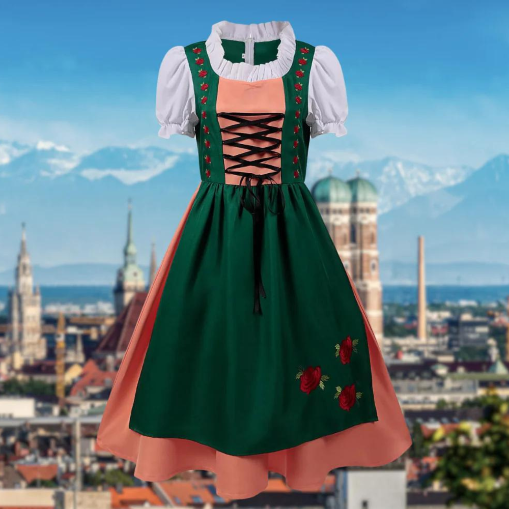 Anwen - Tijdloze Oktoberfestjurk met Moderne Flair voor de Zomer