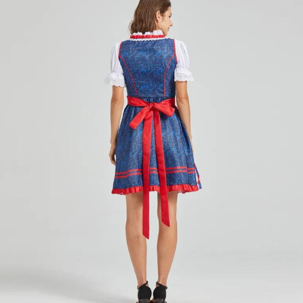 Calla - Retro Zomer/Oktoberfest Jurk voor Vrouwen
