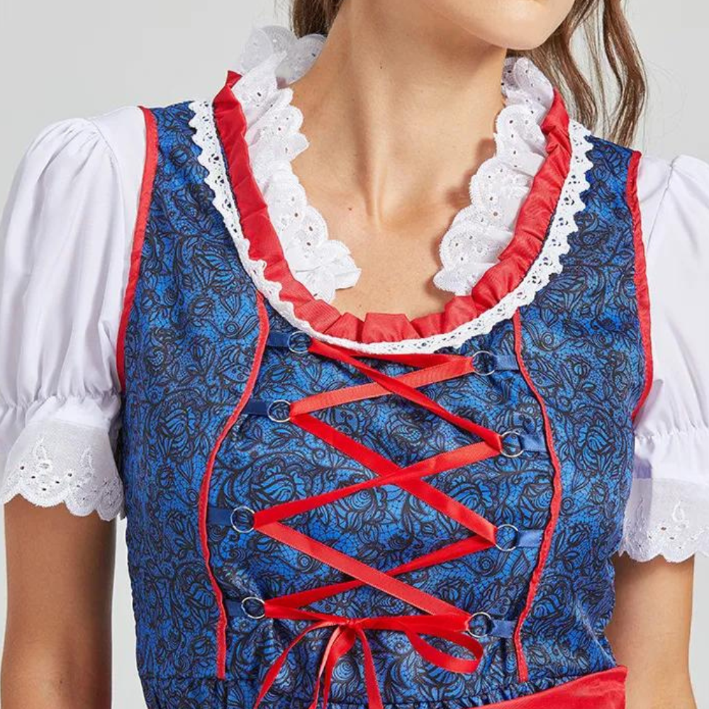 Calla - Retro Zomer/Oktoberfest Jurk voor Vrouwen