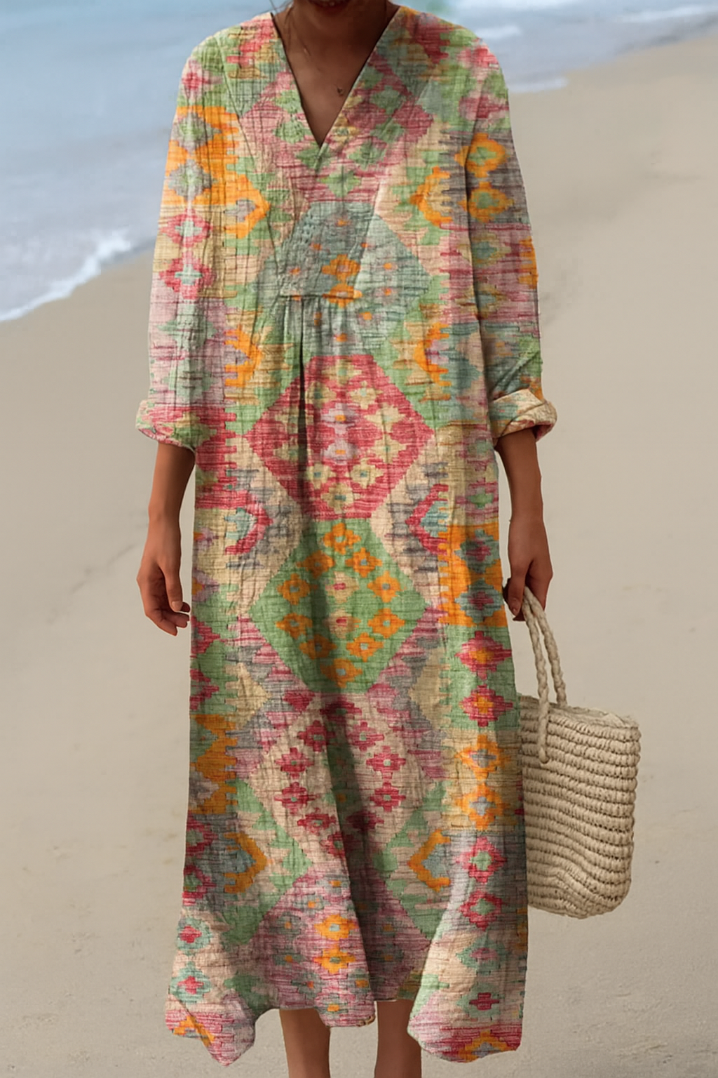 Virginia™ Geprinte Zomerbries Jurk