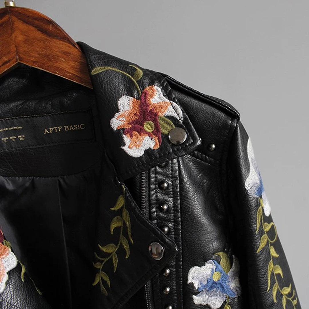 ALISON - Vrouwenjack met bloemen voor de zomer