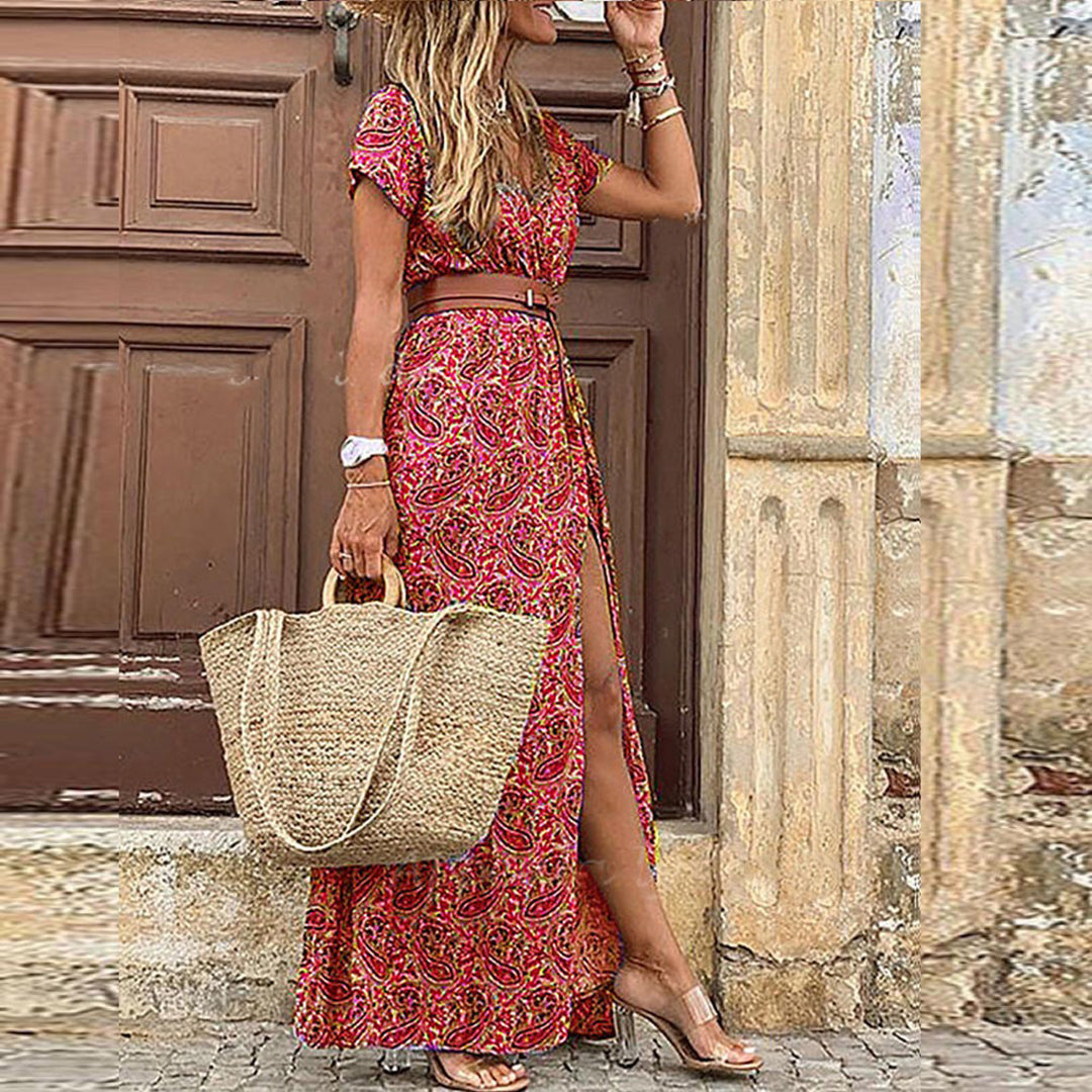 AGNES - Stijlvolle en elegante boho zomerjurk