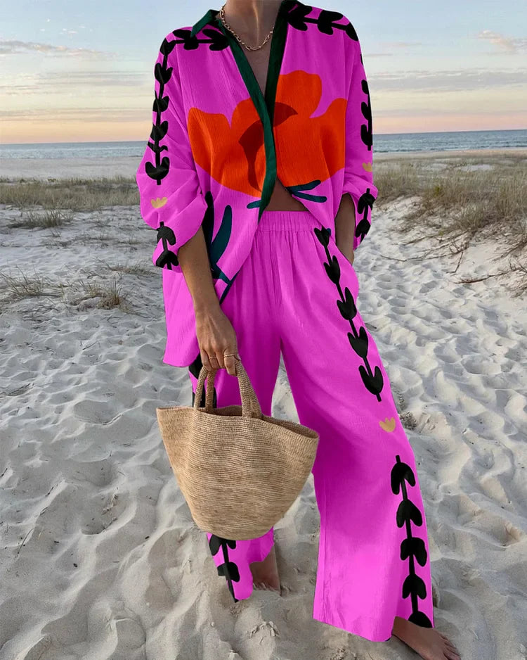 Fashion Flower | Tweedelige Set