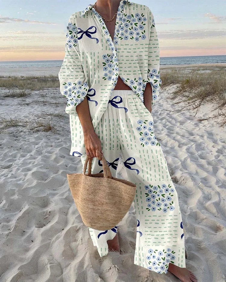 Floral Bow | Tweedelige Set
