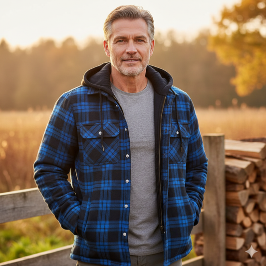 Arend | Warme Heren Jas van Premium Wolmix