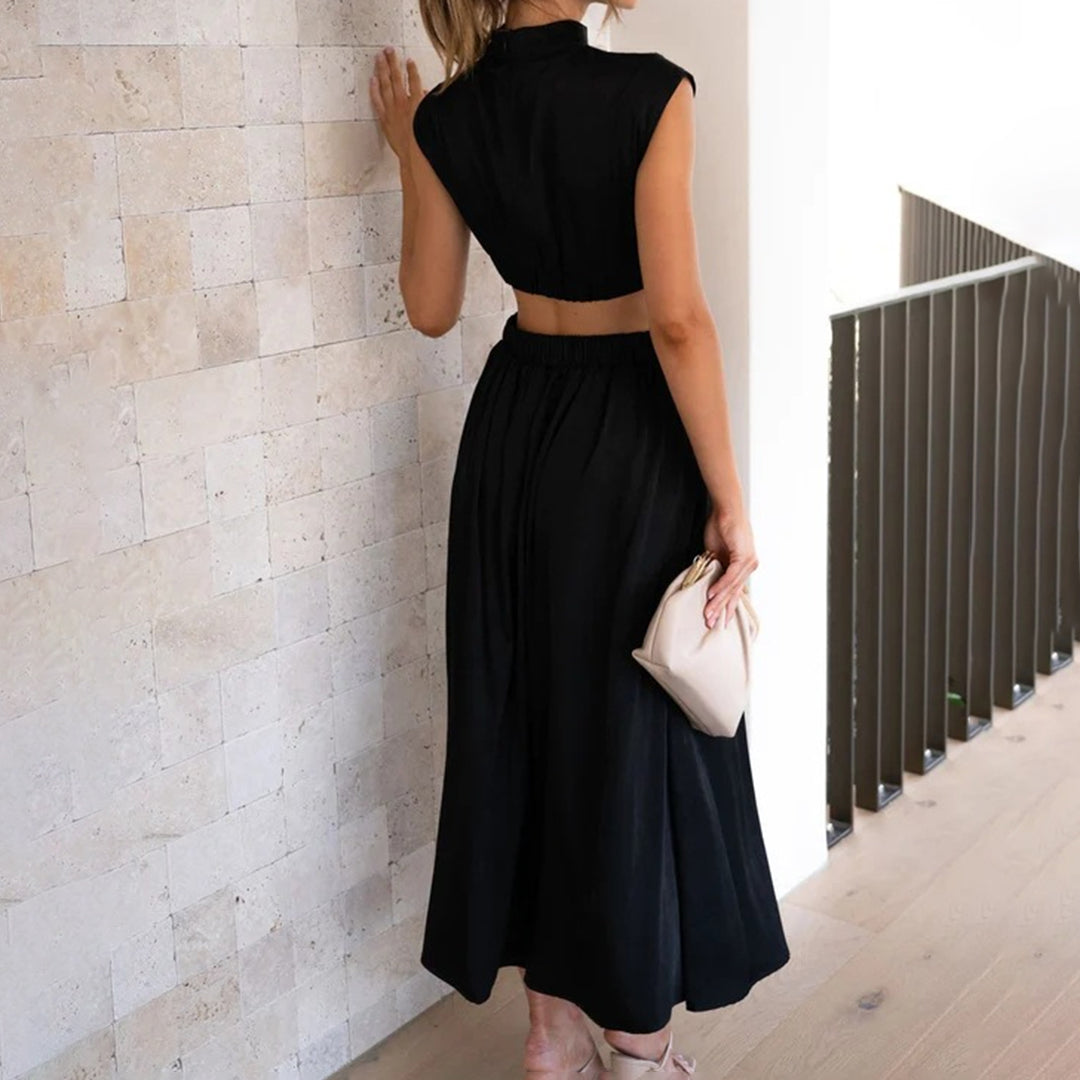 CAMILA - Elegante mouwloze zomerjurk