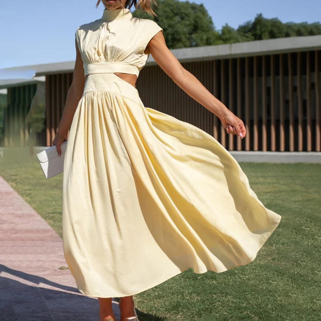 CAMILA - Elegante mouwloze zomerjurk