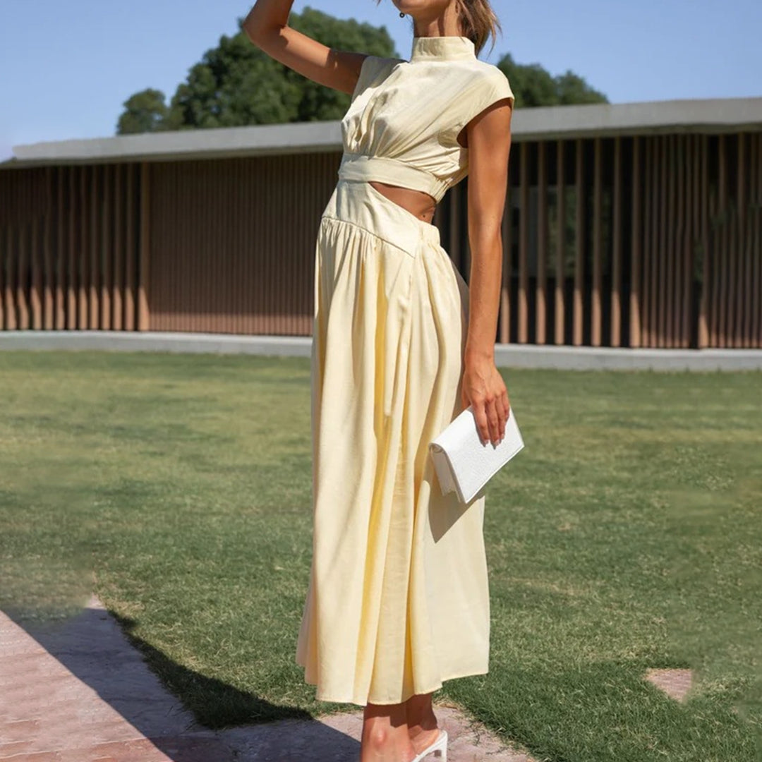 CAMILA - Elegante mouwloze zomerjurk