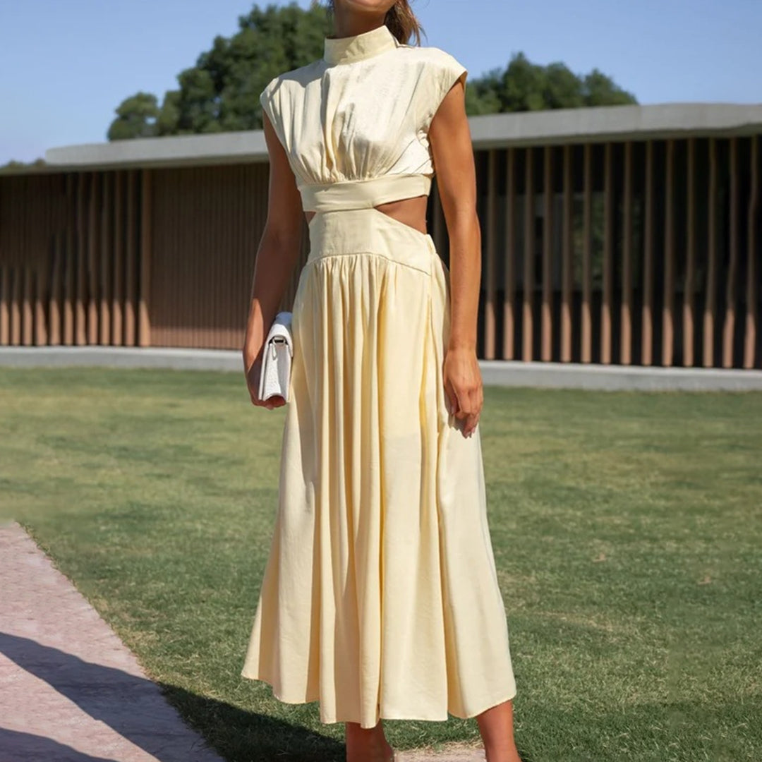 CAMILA - Elegante mouwloze zomerjurk