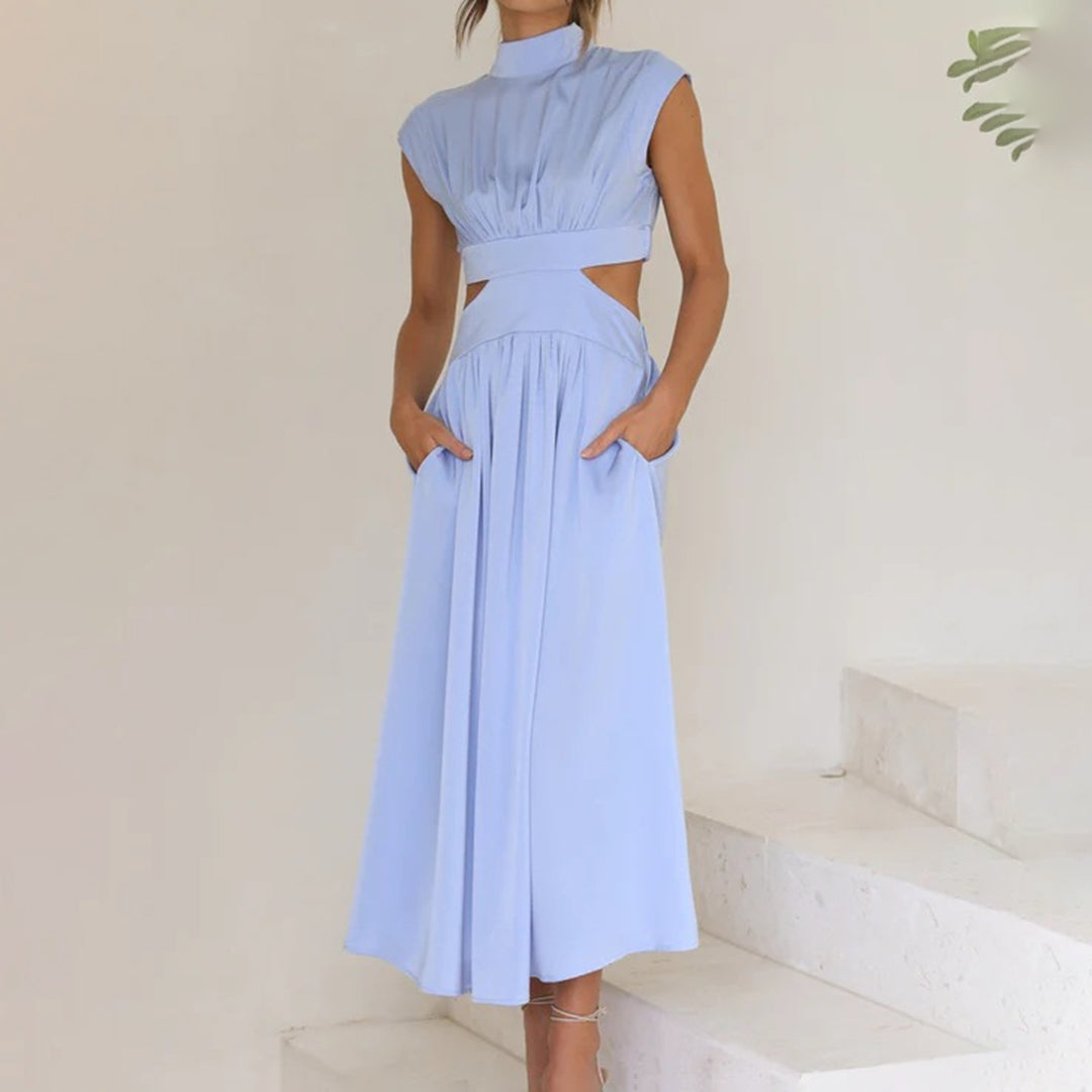 CAMILA - Elegante mouwloze zomerjurk