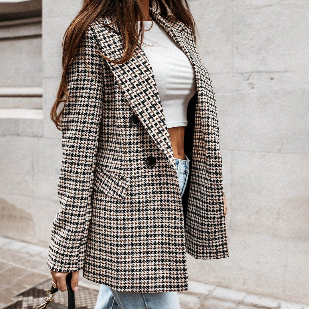 ZENDAYA - Stijlvolle klassieke zomerblazer