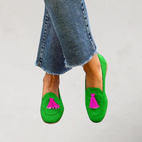 MARIEKE | CASUAL LOAFERS MET KWASTJE
