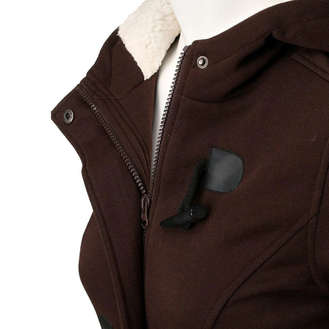 Samantha - Lange zomerjas met capuchon voor dames