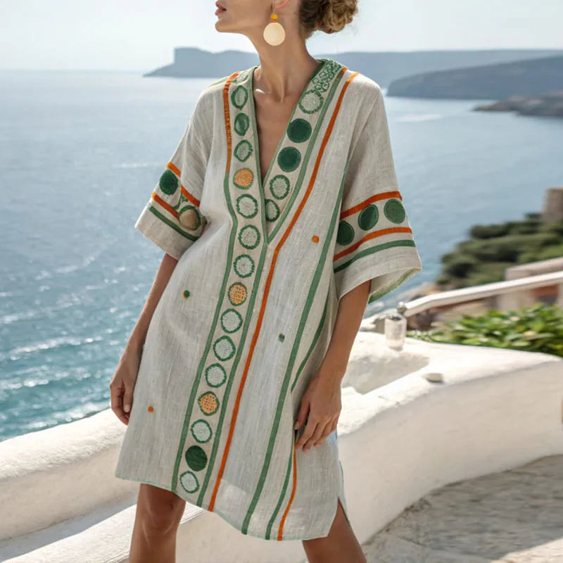 Demi - Elegante en veelzijdige strandjurk voor jouw perfecte zomerse look