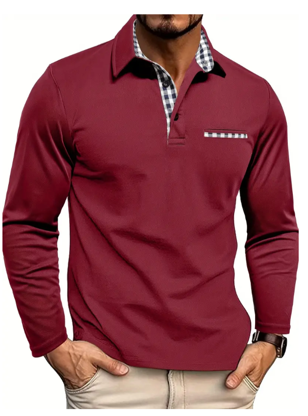 Poloshirt met Lange Mouwen