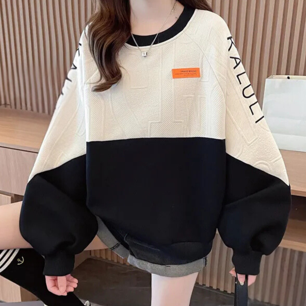 GISELA - Geraffineerd Zomers Sweatshirt voor Dames