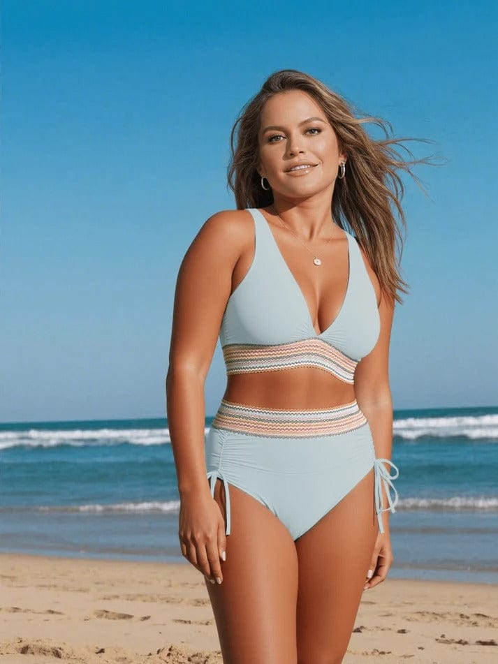 Linda | Elegante & hoog getailleerde bikini