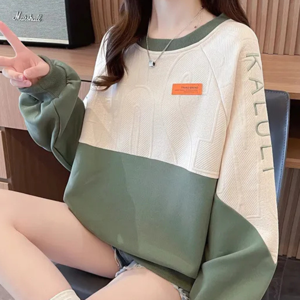 GISELA - Geraffineerd Zomers Sweatshirt voor Dames