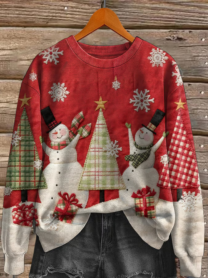 Fenna – Trui met kerstboommotief